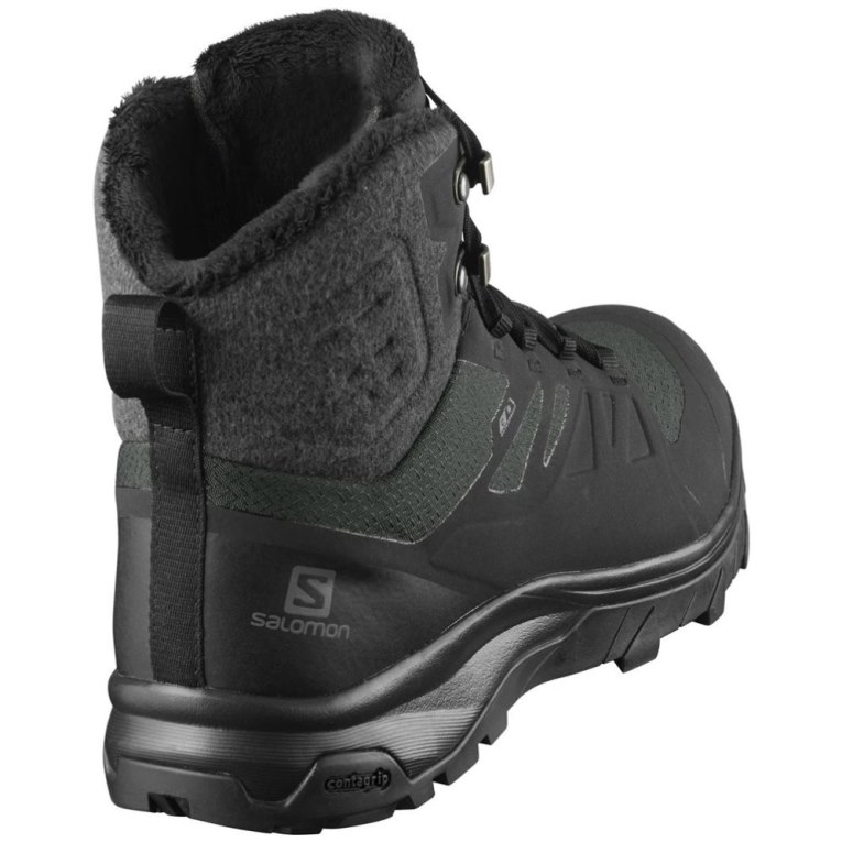 Black Salomon Outblast Thinsulate Climasalomon Waterproof Women's Winter Boots | PH 23479X